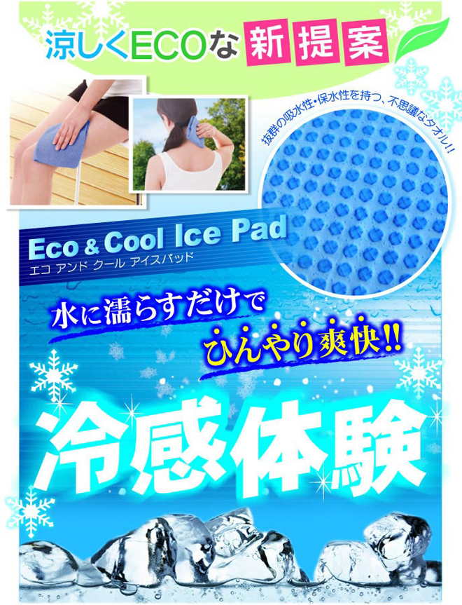 Eco&Coolアイスパッド商品説明